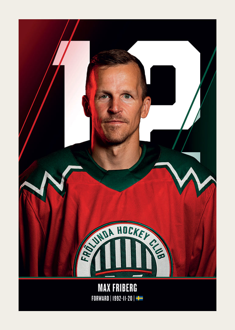 Max Friberg #12 Frölunda HC 2026/2027-12