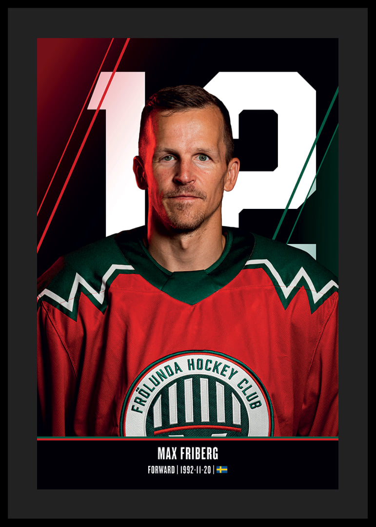 Max Friberg #12 Frölunda HC 2026/2027-12