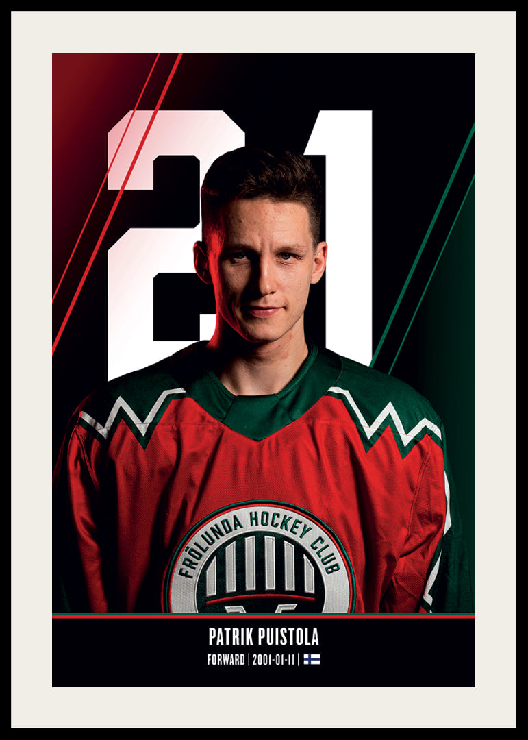 Patrik Puistola #21 Frölunda HC 2026/2027-12