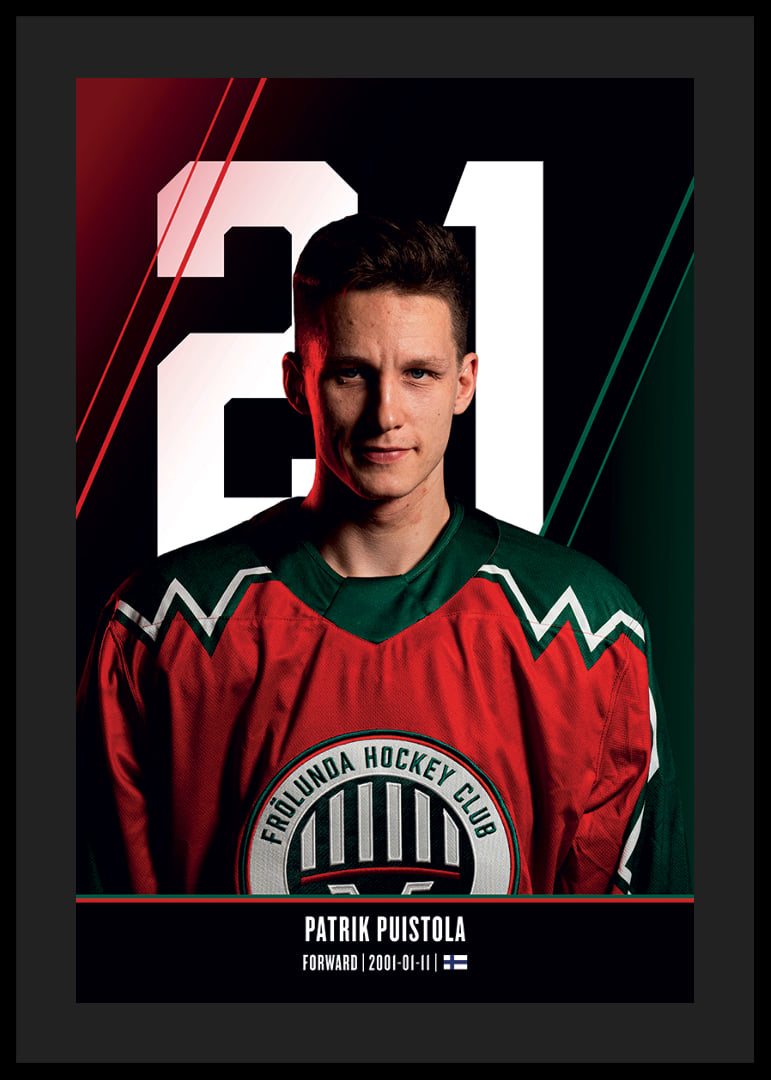 Patrik Puistola #21 Frölunda HC 2026/2027-12