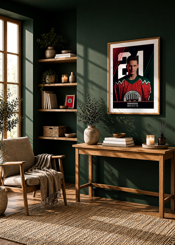 Poster Patrik Puistola #21 Frölunda HC 2026/2027 crossfade