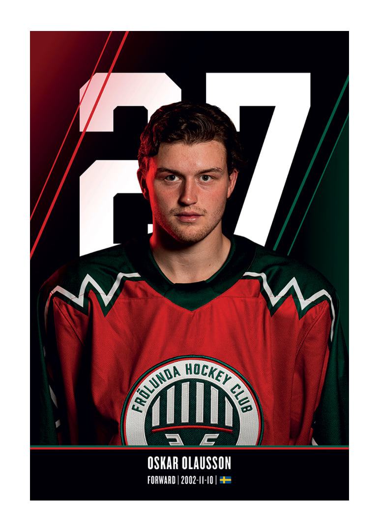 Oskar Olausson #27 Frölunda HC 2026/2027-12