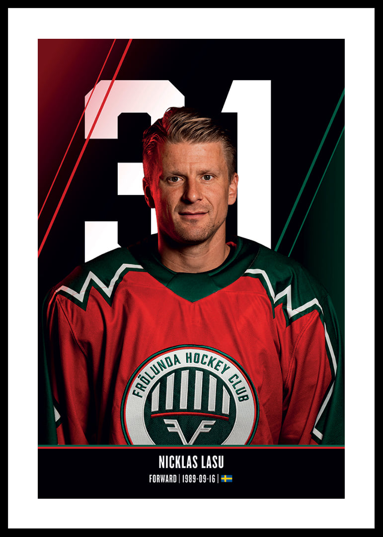 Nicklas Lasu #31 Frölunda HC 2026/2027-12