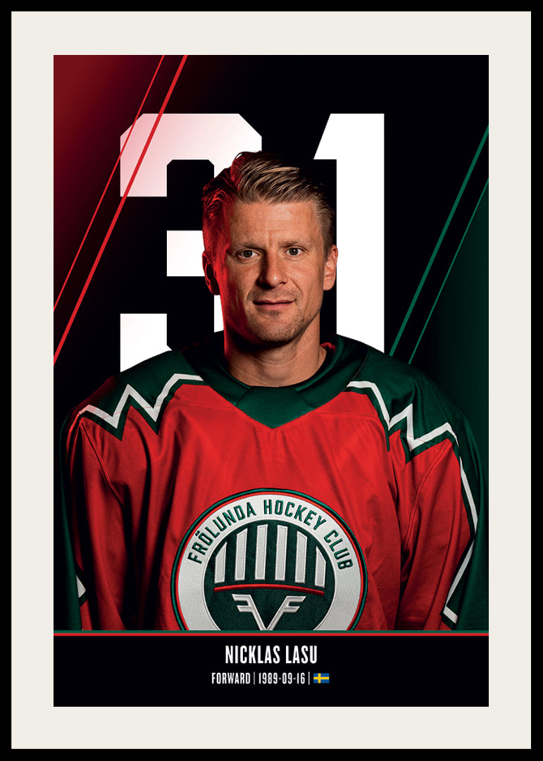 Nicklas Lasu #31 Frölunda HC 2026/2027-12