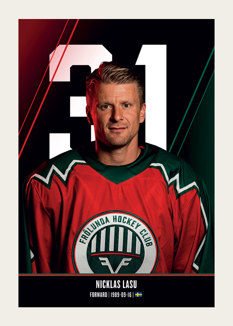 Nicklas Lasu #31 Frölunda HC 2026/2027-12