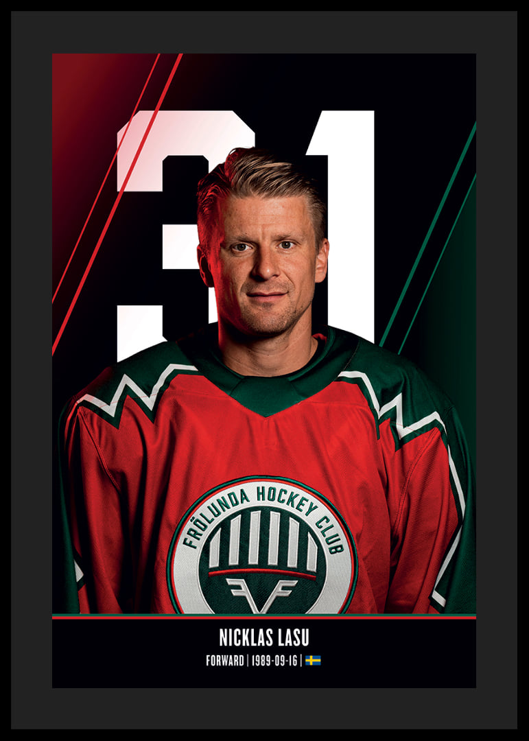 Nicklas Lasu #31 Frölunda HC 2026/2027-12