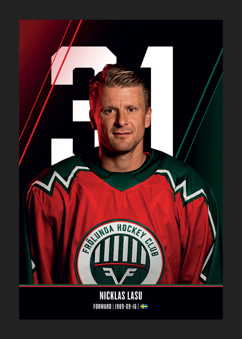 Nicklas Lasu #31 Frölunda HC 2026/2027-12