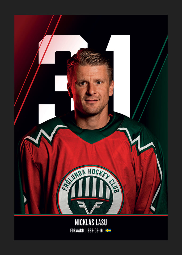 Nicklas Lasu #31 Frölunda HC 2026/2027-12
