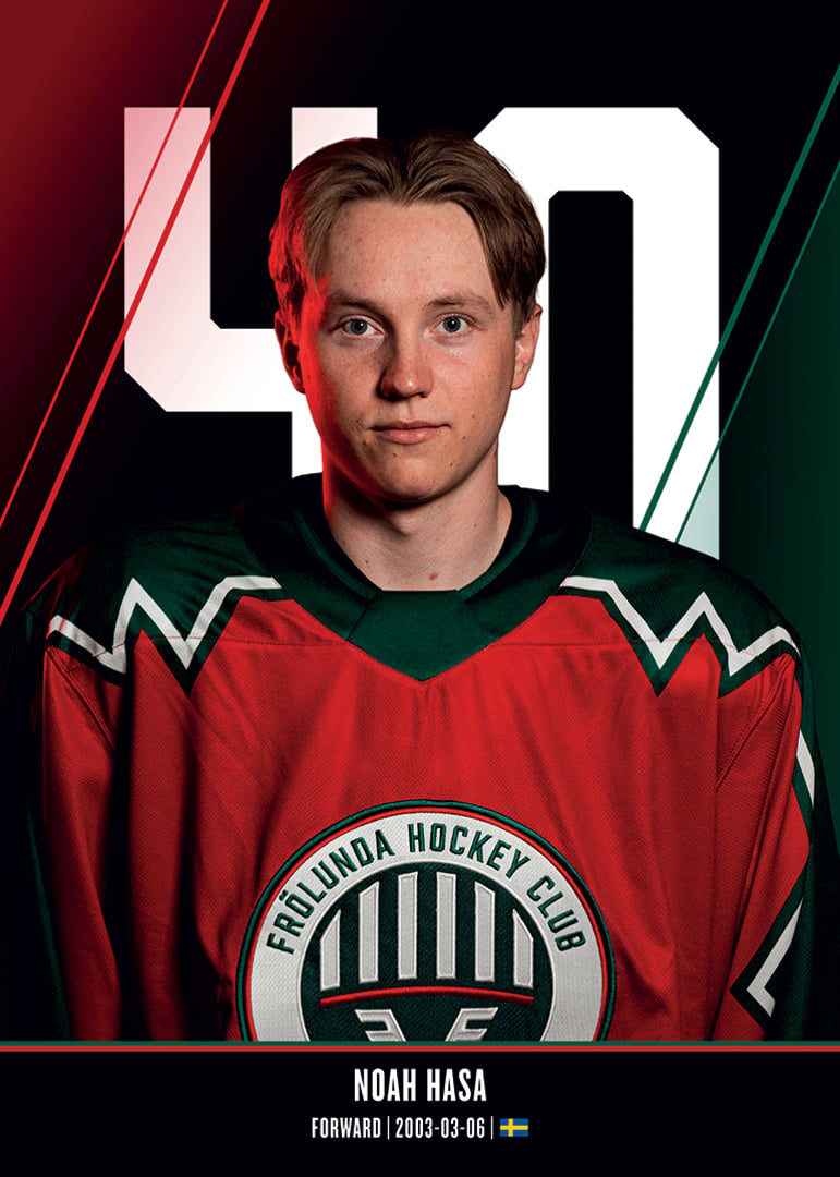 Noah Hasa #40 Frölunda HC 2026/2027-12