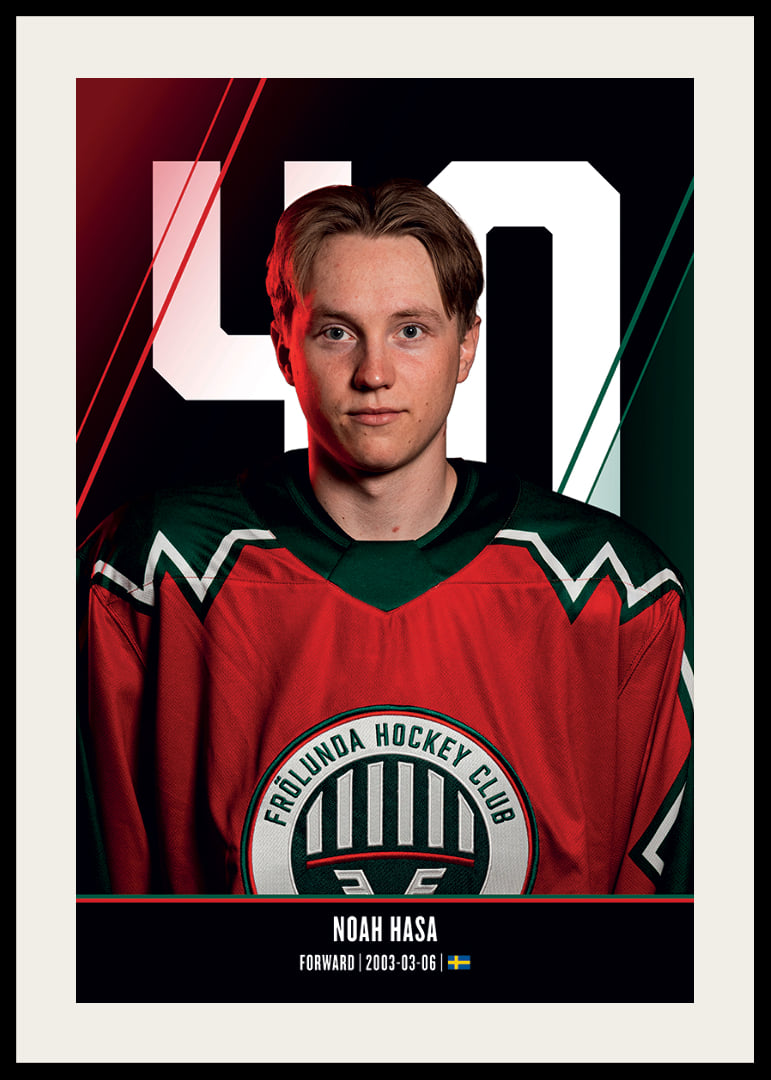 Noah Hasa #40 Frölunda HC 2026/2027-12