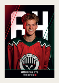 Mads Kongsbak Klyvø #64 Frölunda HC 2026/2027-3