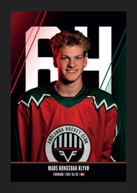 Mads Kongsbak Klyvø #64 Frölunda HC 2026/2027-5