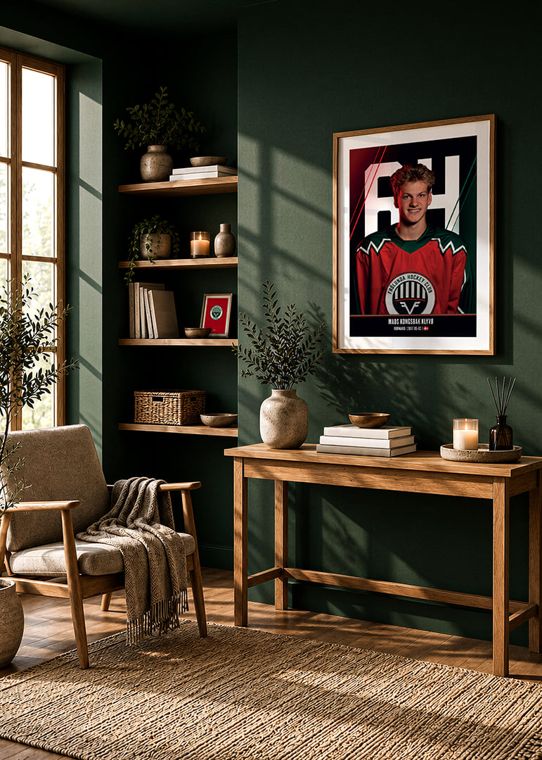 Mads Kongsbak Klyvø #64 Frölunda HC 2026/2027-12
