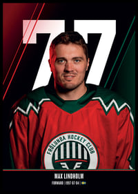 Max Lindholm #77 Frölunda HC 2026/2027-6