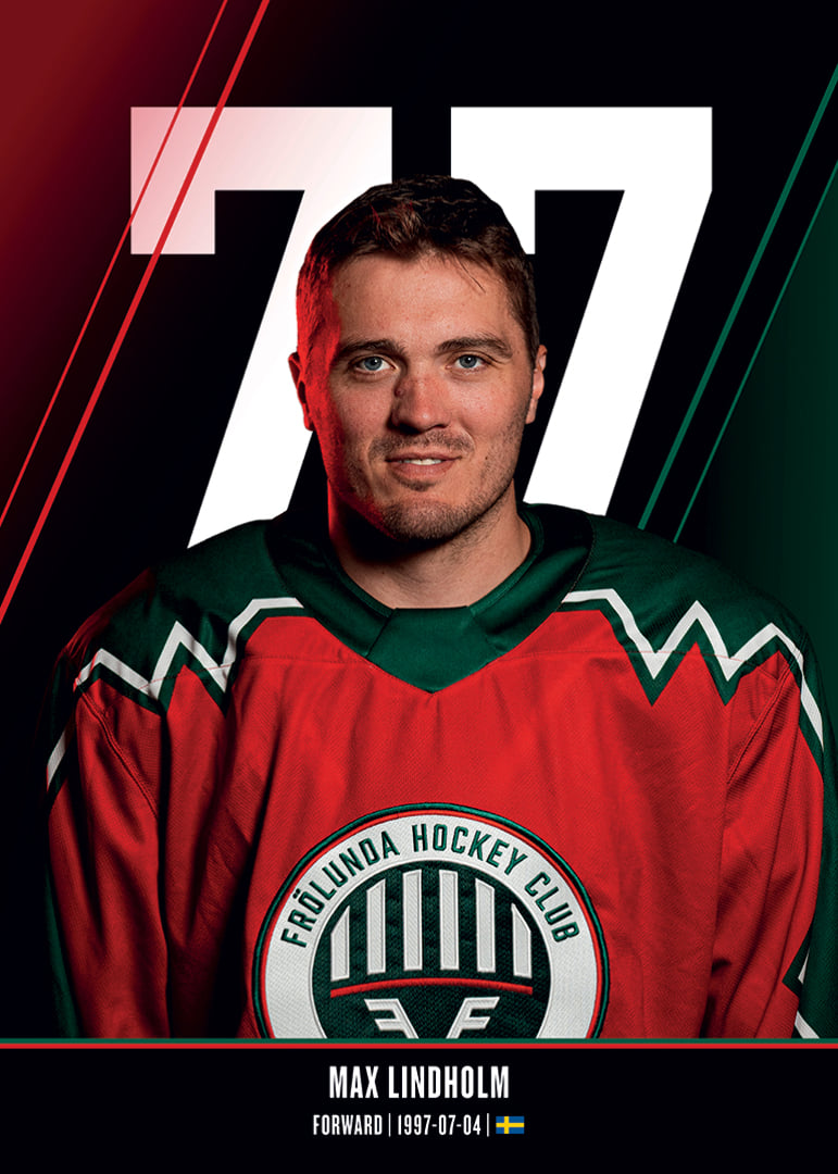 Max Lindholm #77 Frölunda HC 2026/2027-12