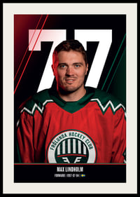 Max Lindholm #77 Frölunda HC 2026/2027-2