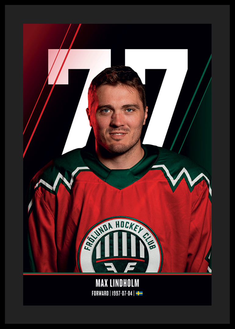 Max Lindholm #77 Frölunda HC 2026/2027-12