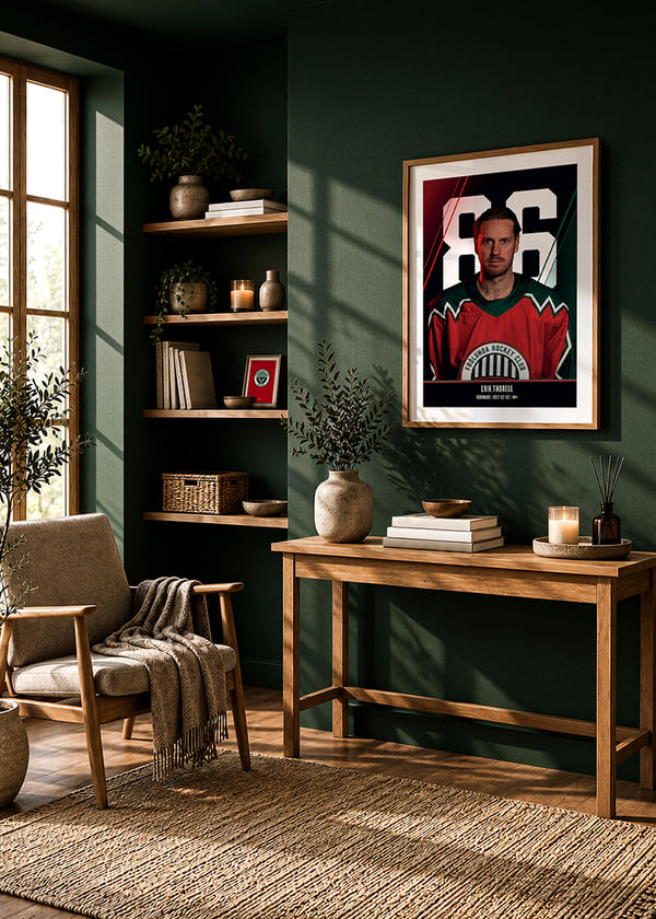 Poster Erik Thorell #86 Frölunda HC 2026/2027 crossfade