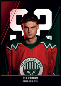 Filip Cederqvist #92 Frölunda HC 2026/2027-6