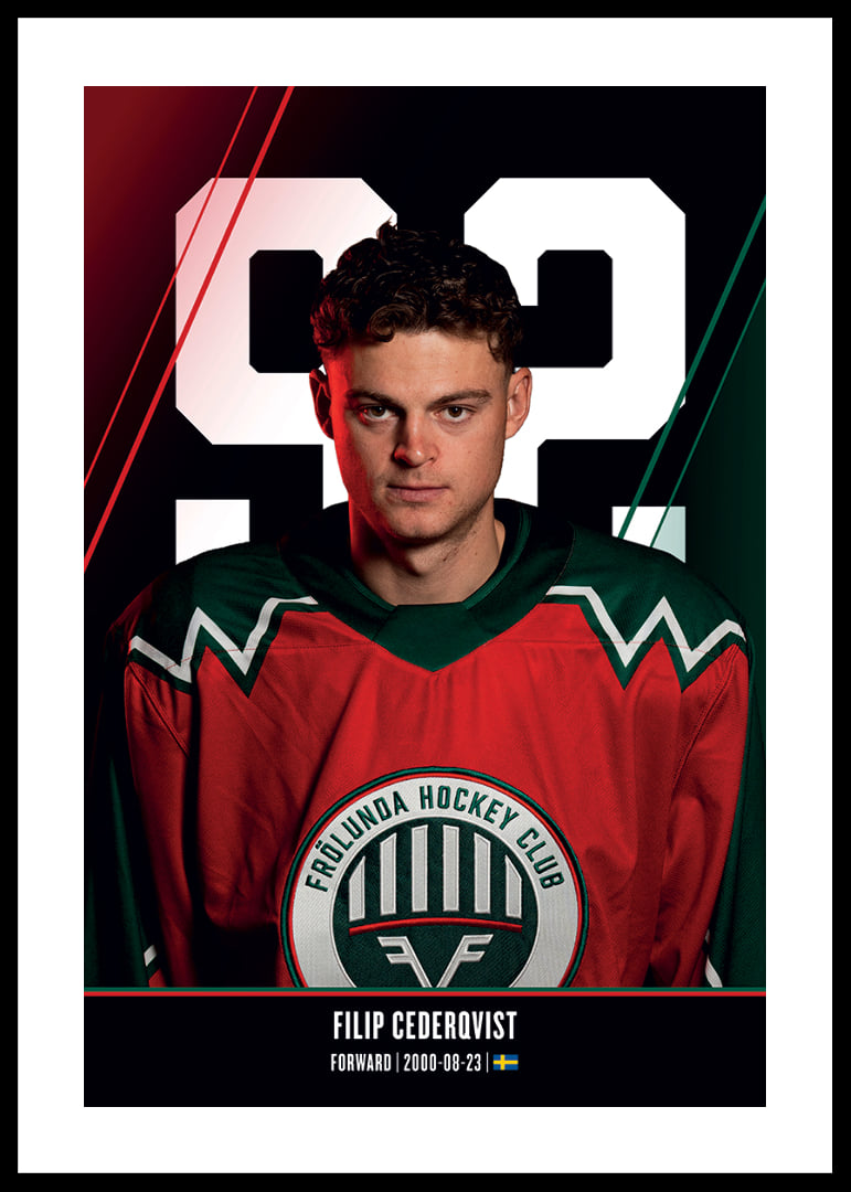 Filip Cederqvist #92 Frölunda HC 2026/2027-12