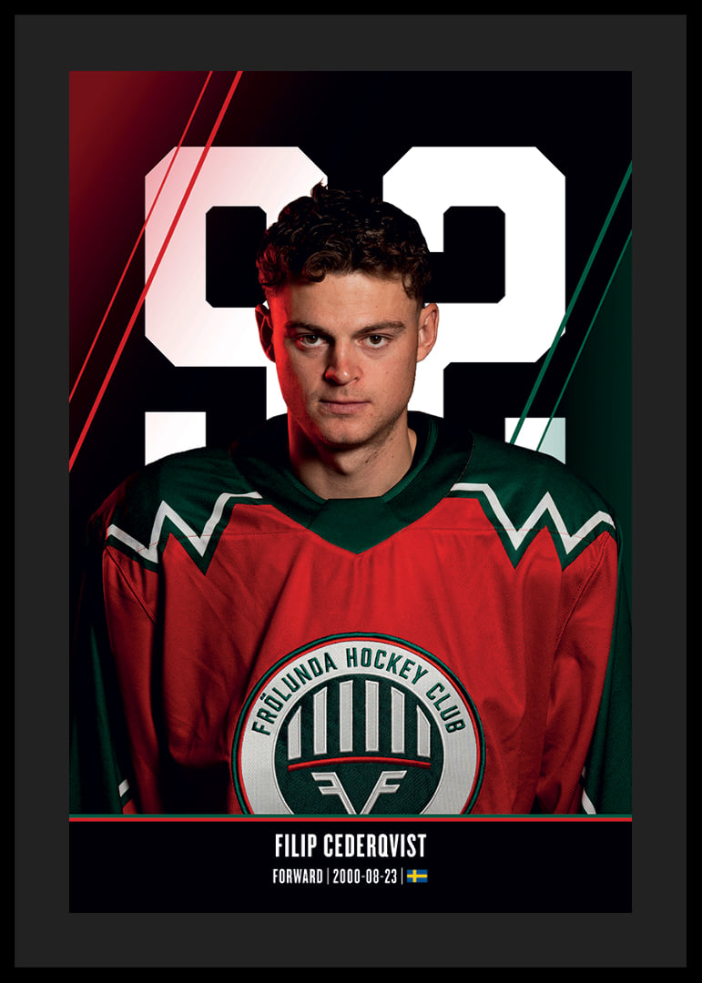 Filip Cederqvist #92 Frölunda HC 2026/2027-12