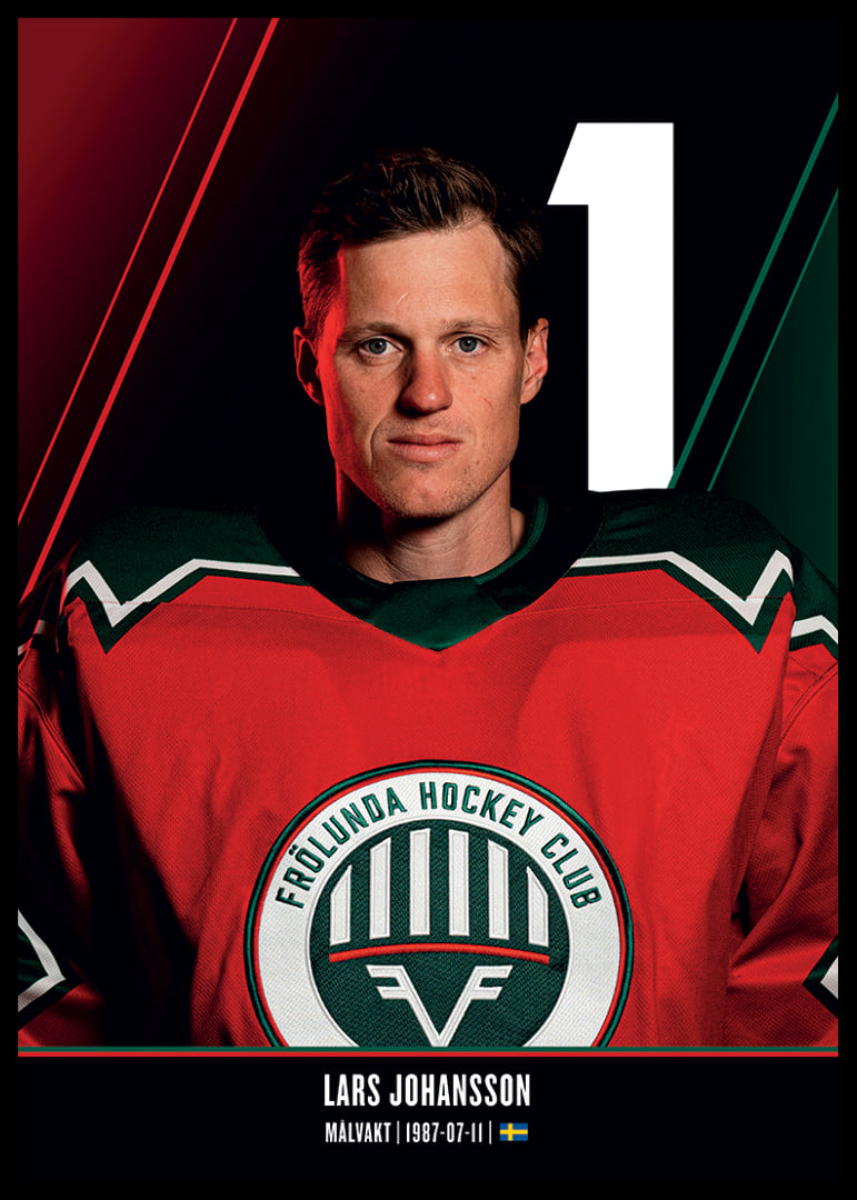 Lars Johansson #1 Frölunda HC 2026/2027-12