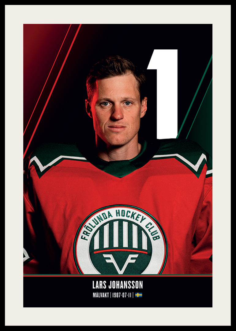 Lars Johansson #1 Frölunda HC 2026/2027-12