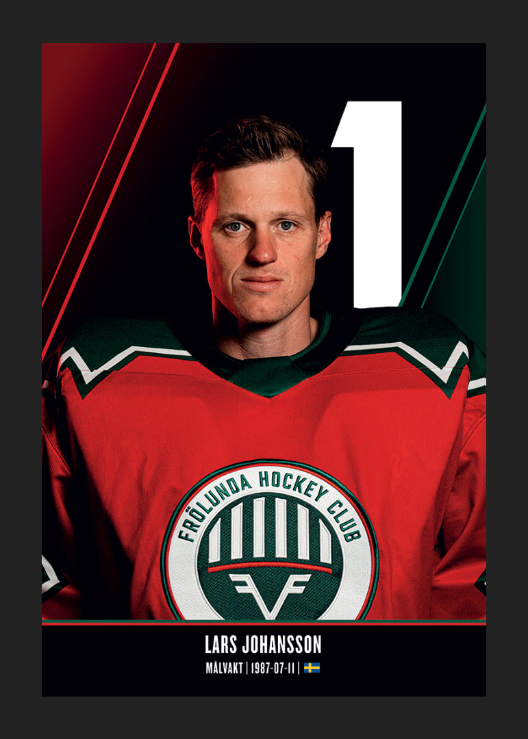 Lars Johansson #1 Frölunda HC 2026/2027-12
