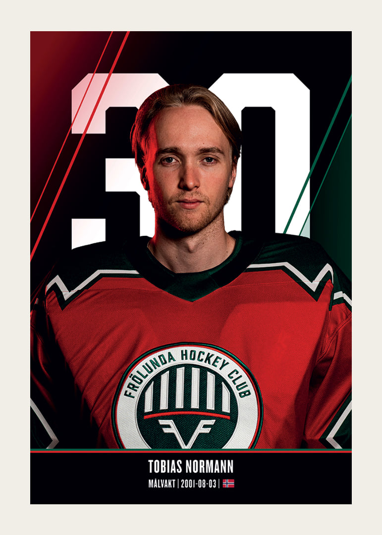 Tobias Normann #30 Frölunda HC 2026/2027-12