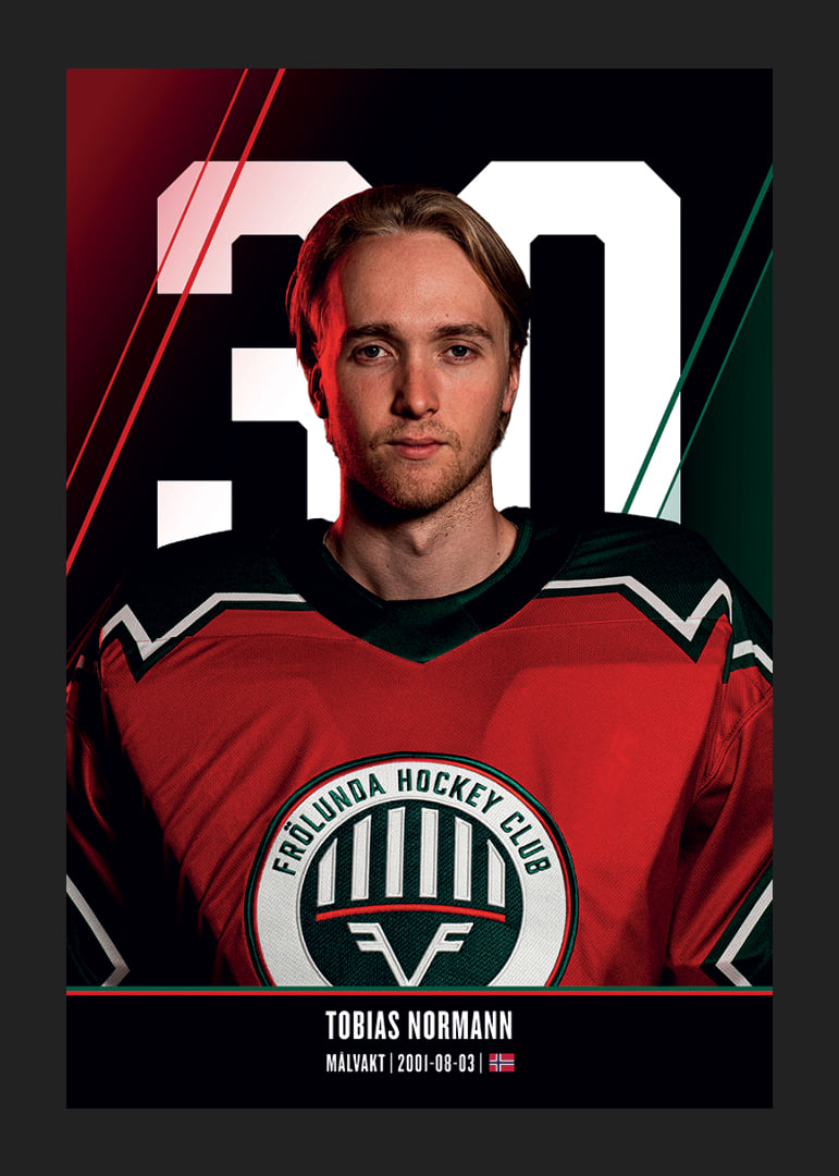 Tobias Normann #30 Frölunda HC 2026/2027-12