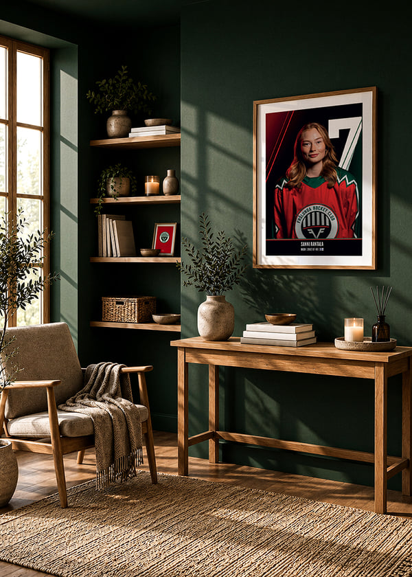 Poster Sanni Rantala #7 Frölunda HC 2026/2027 crossfade
