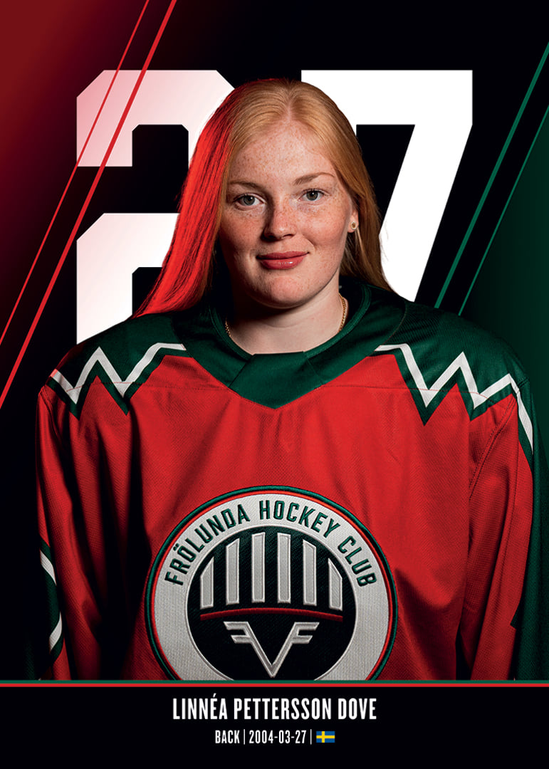 Linnéa Pettersson Dove #27 Frölunda HC 2026/2027-12