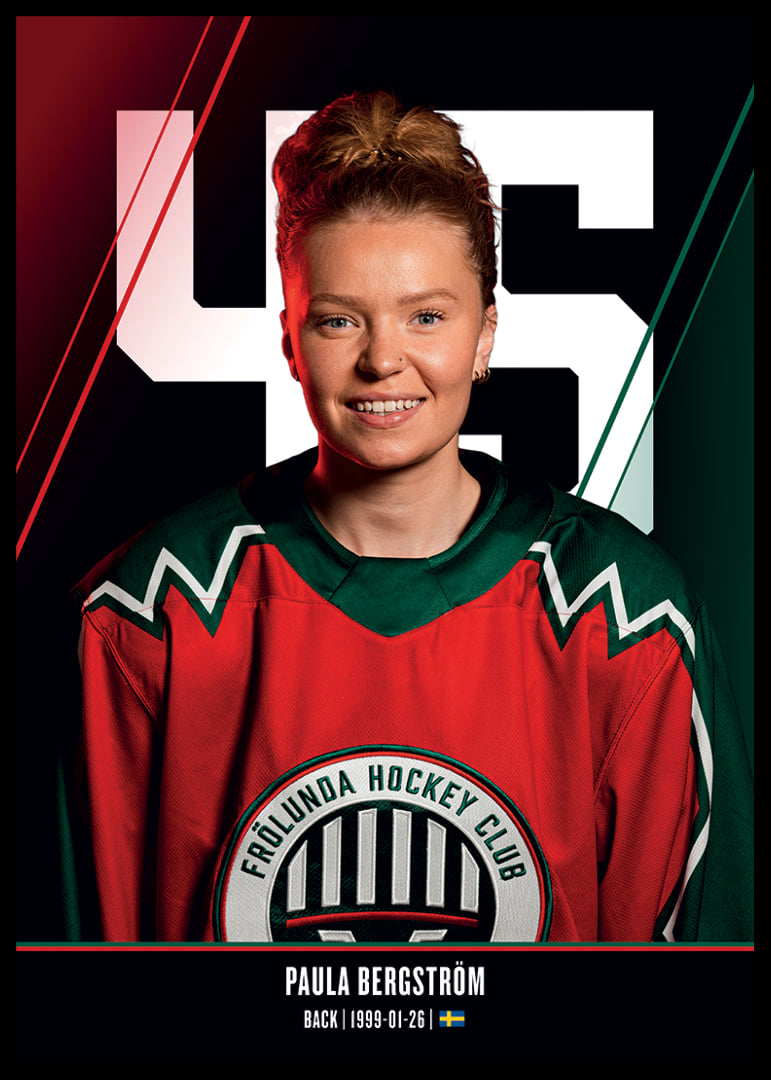 Paula Bergström #45 Frölunda HC 2026/2027-12