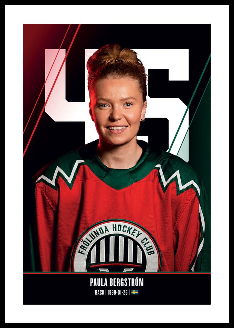 Paula Bergström #45 Frölunda HC 2026/2027-12