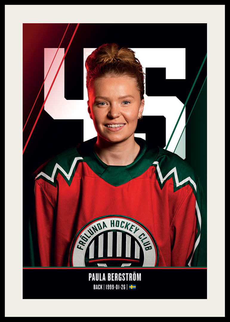 Paula Bergström #45 Frölunda HC 2026/2027-12
