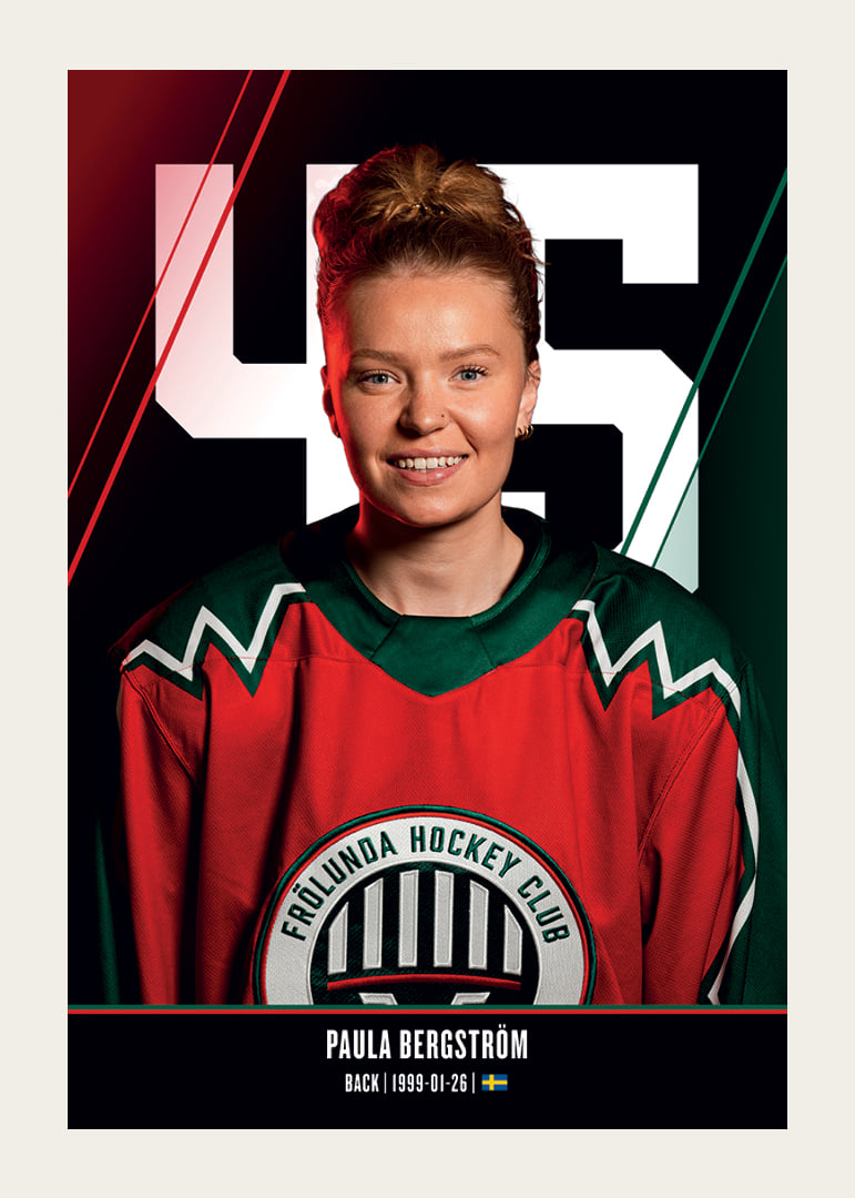 Paula Bergström #45 Frölunda HC 2026/2027-12