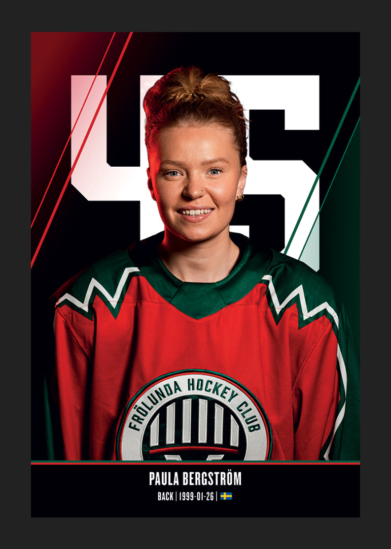 Paula Bergström #45 Frölunda HC 2026/2027-12