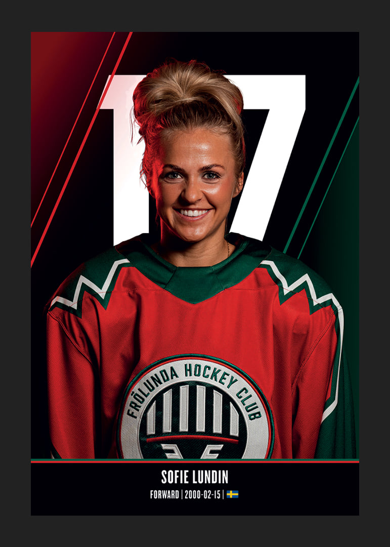 Sofie Lundin #17 Frölunda HC 2026/2027-12