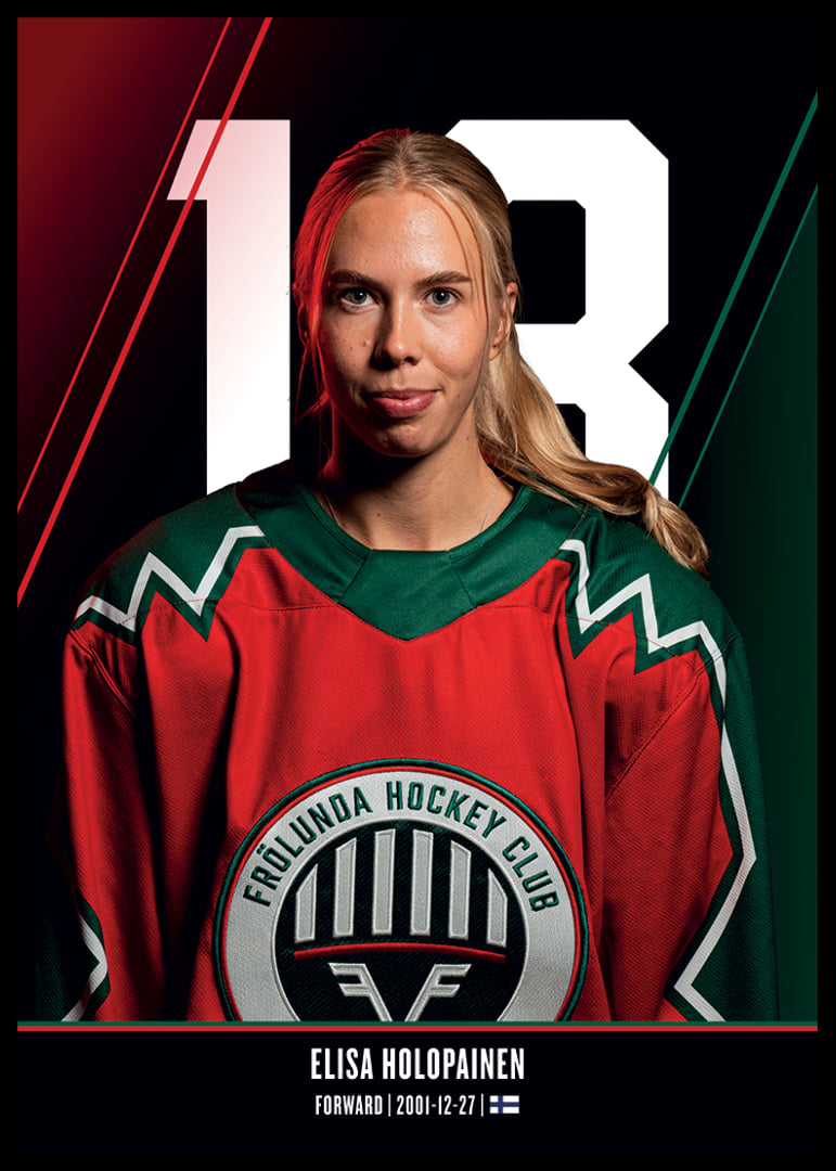Elisa Holopainen #18 Frölunda HC 2026/2027-12