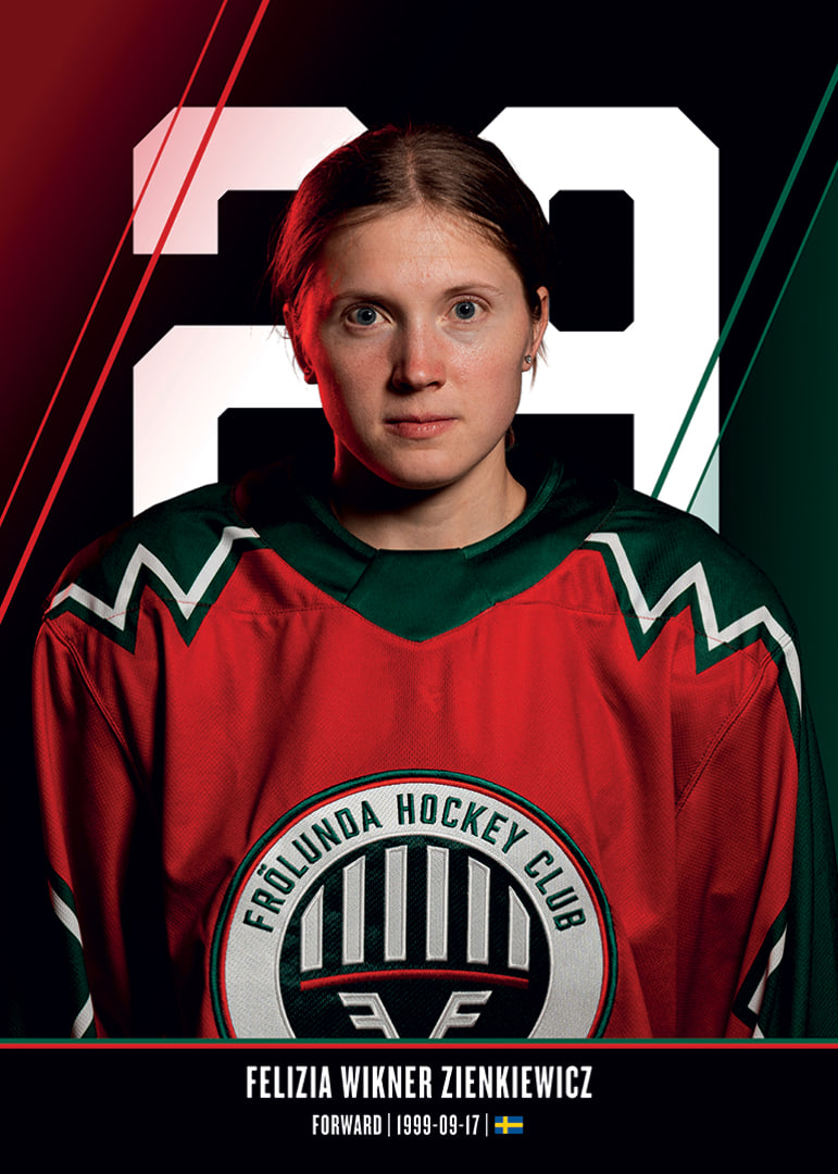 Felizia Wikner Zienkiewicz #29 Frölunda HC 2026/2027-12