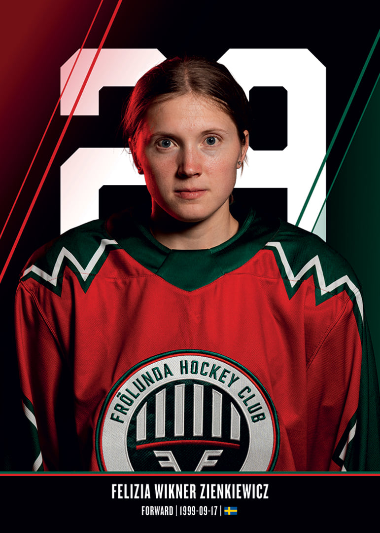 Felizia Wikner Zienkiewicz #29 Frölunda HC 2026/2027-12