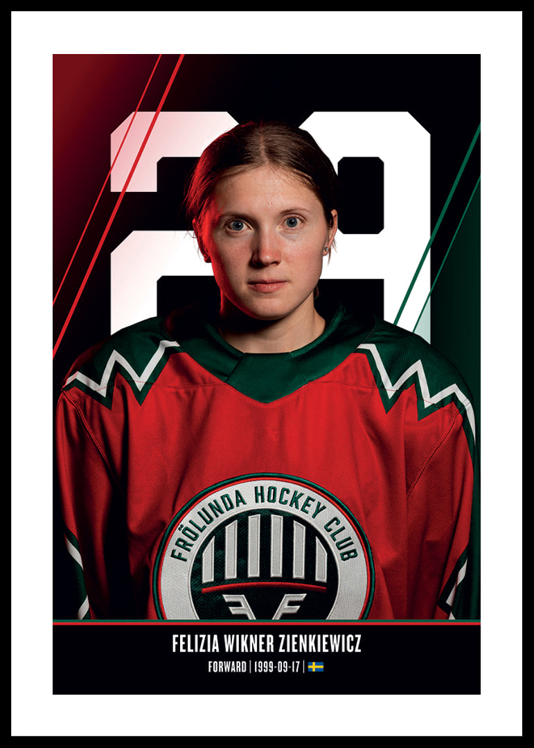 Felizia Wikner Zienkiewicz #29 Frölunda HC 2026/2027-12