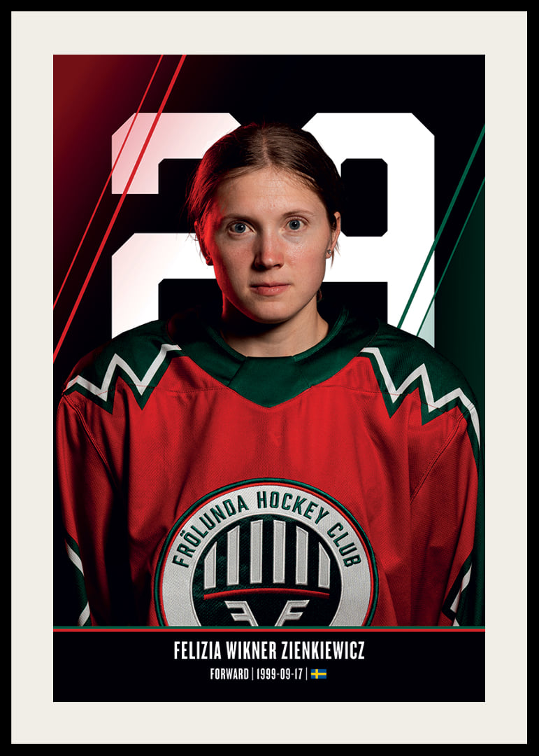 Felizia Wikner Zienkiewicz #29 Frölunda HC 2026/2027-12