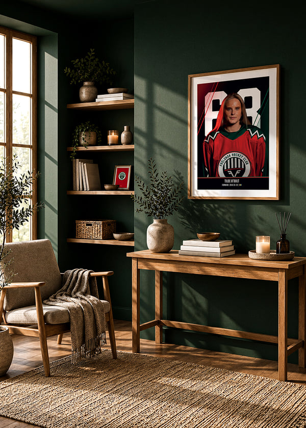 Poster Tilde Utbult #68 Frölunda HC 2026/2027 crossfade