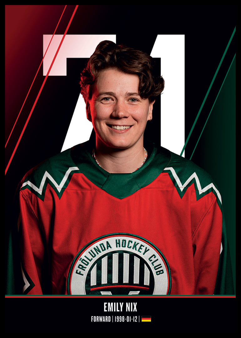 Emily Nix #71 Frölunda HC 2026/2027-12
