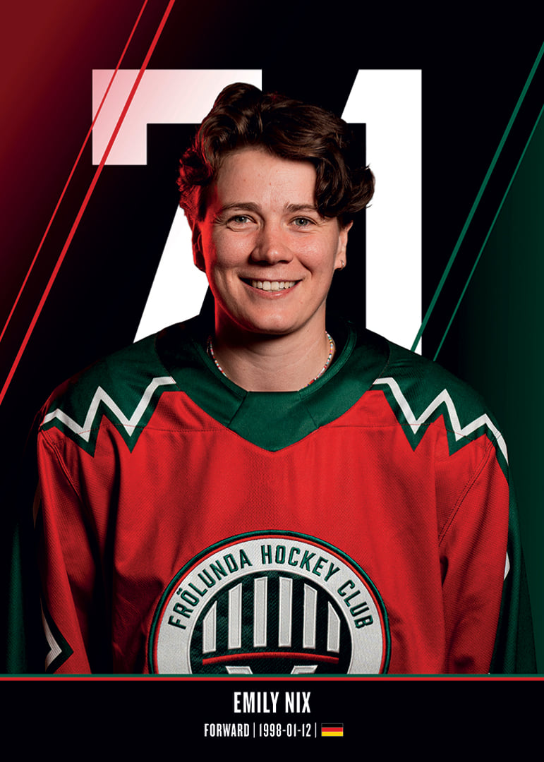 Emily Nix #71 Frölunda HC 2026/2027-12