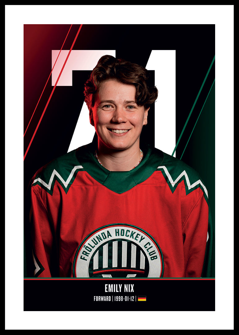 Emily Nix #71 Frölunda HC 2026/2027-12