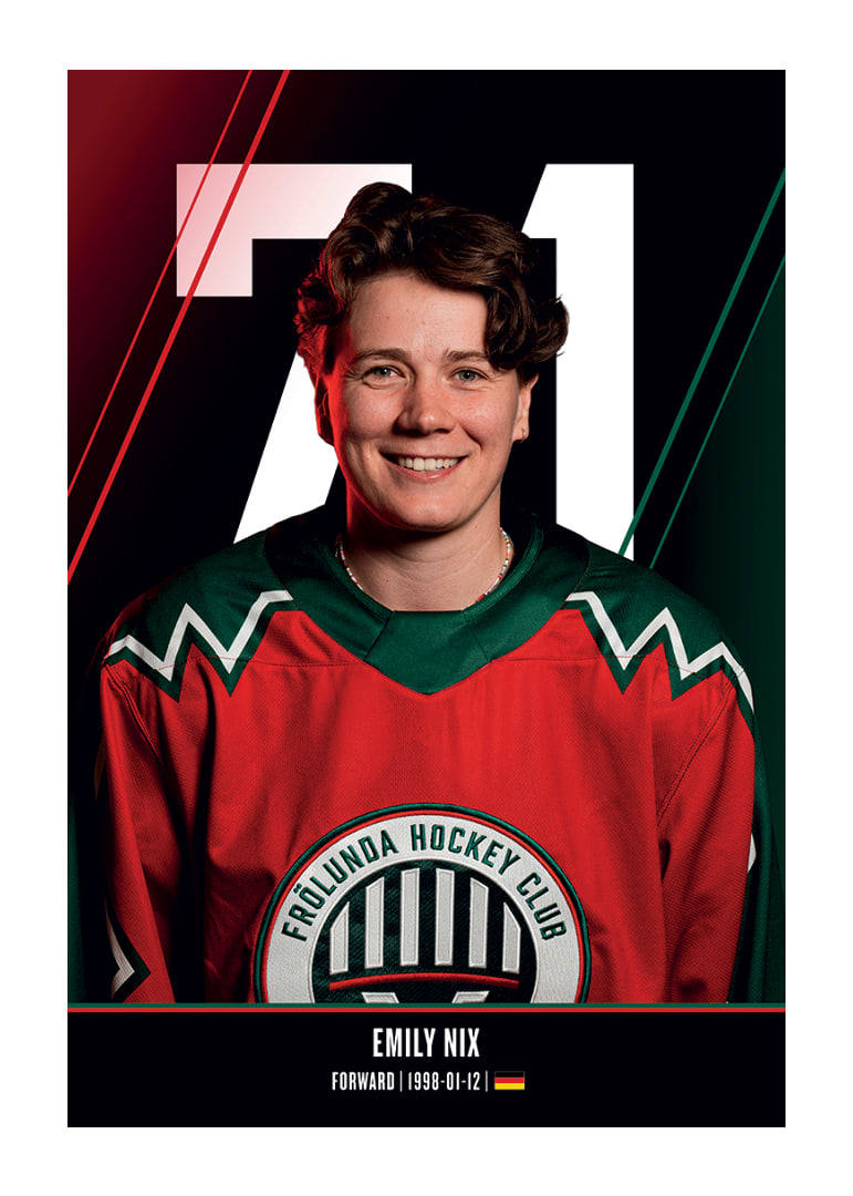 Emily Nix #71 Frölunda HC 2026/2027-12