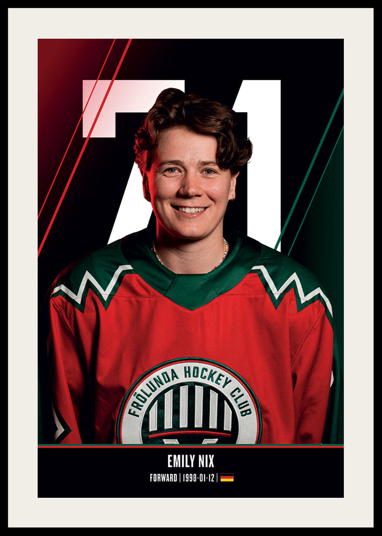 Emily Nix #71 Frölunda HC 2026/2027-12
