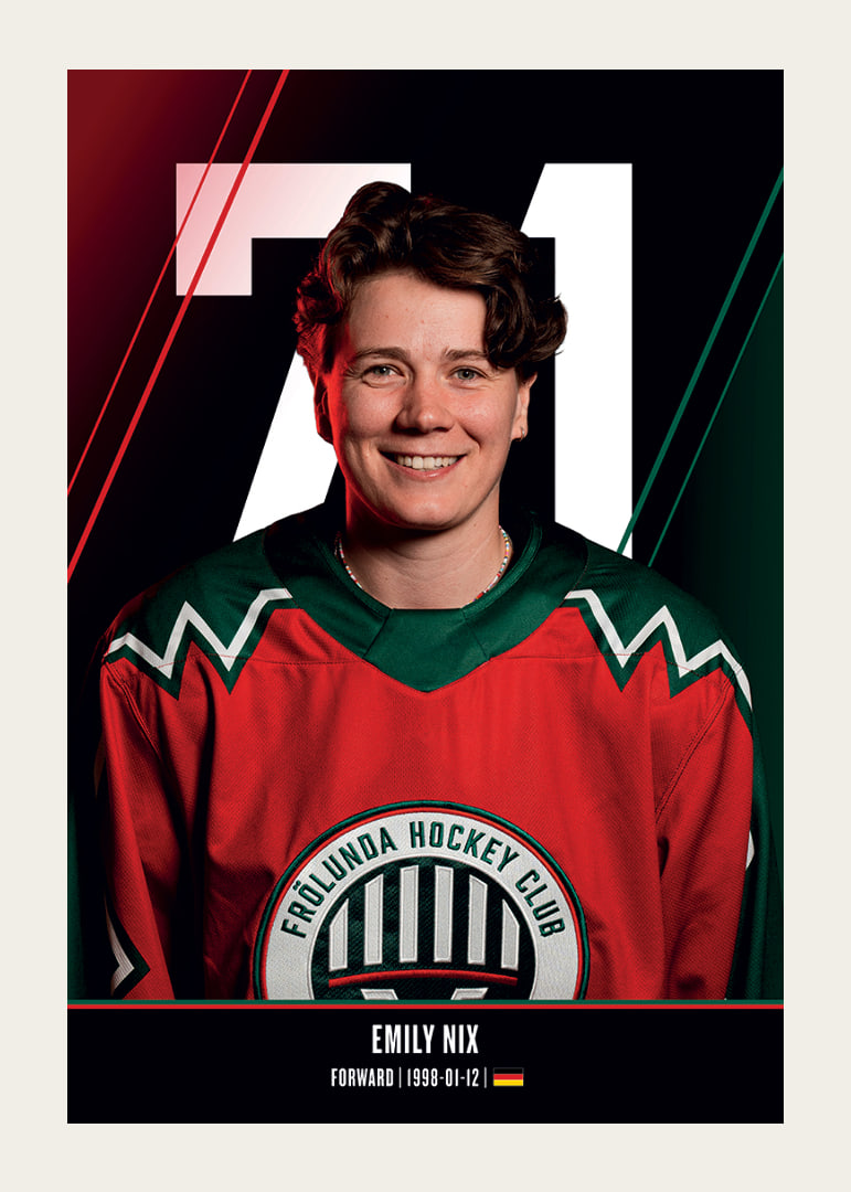 Emily Nix #71 Frölunda HC 2026/2027-12